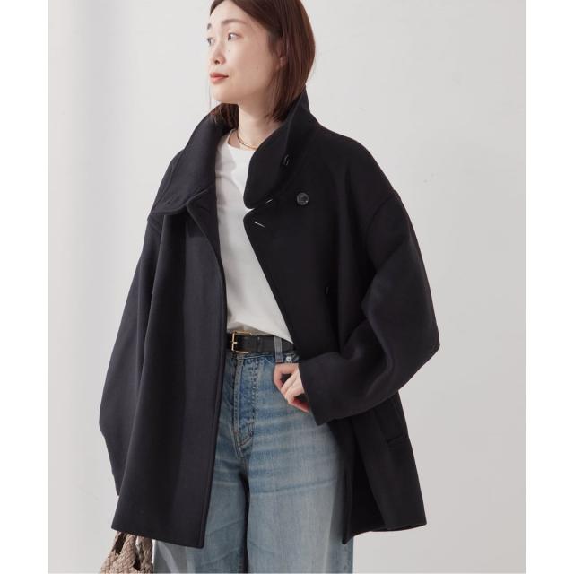 ジャーナルスタンダード レサージュ（journal standard L’essage）/《追加3》MANTECO/TWEEDスタンドショートコート