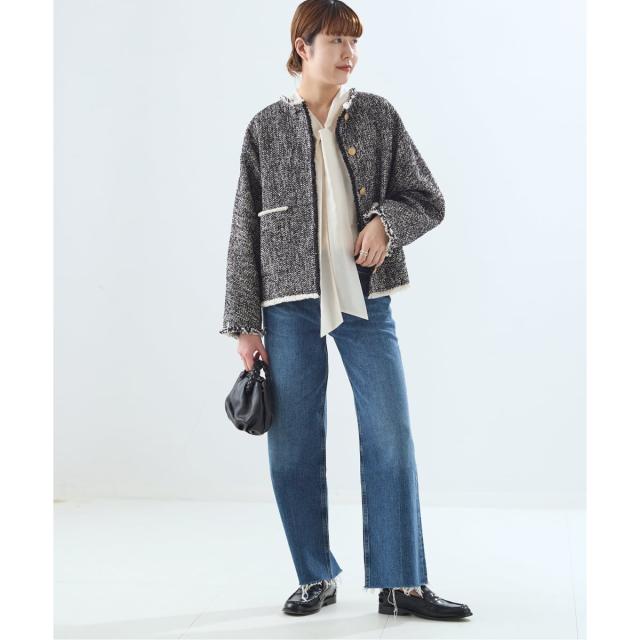 【NEW】ジャーナルスタンダード レサージュ（journal standard L’essage）/《追加4》【SP】GIOLICATWEED ドルマンジャケット