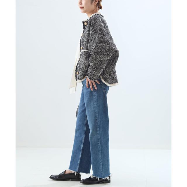 【NEW】ジャーナルスタンダード レサージュ（journal standard L’essage）/《追加4》【SP】GIOLICATWEED ドルマンジャケット