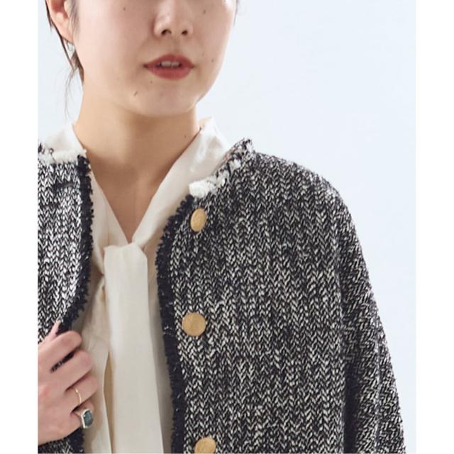 【NEW】ジャーナルスタンダード レサージュ（journal standard L’essage）/《追加4》【SP】GIOLICATWEED ドルマンジャケット