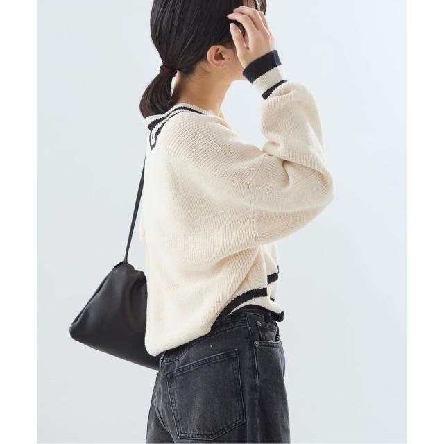 ジャーナルスタンダード レサージュ（journal standard L’essage）/《予約》リネンラインVネックプルオーバー