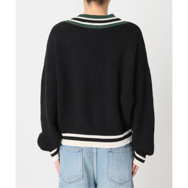 ジャーナルスタンダード レサージュ（journal standard L’essage）/《予約》リネンラインVネックプルオーバー