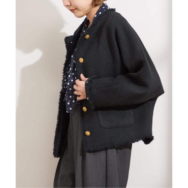 ジャーナルスタンダード レサージュ（journal standard L’essage）/《予約》GIOLICATWEED ドルマンジャケット 2