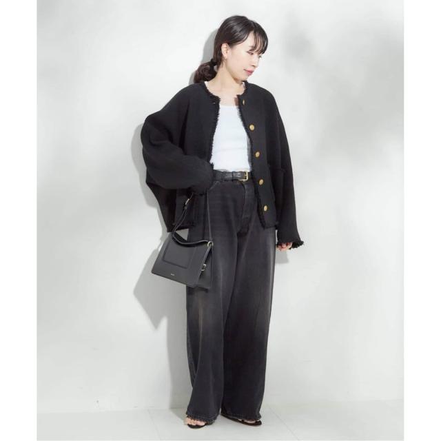 ジャーナルスタンダード レサージュ（journal standard L’essage）/《予約》GIOLICATWEED ドルマンジャケット 2