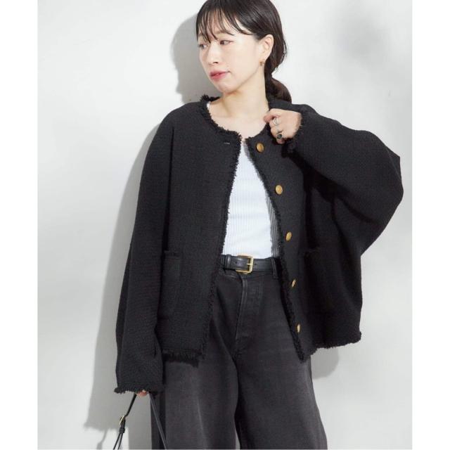 ジャーナルスタンダード レサージュ（journal standard L’essage）/《予約》GIOLICATWEED ドルマンジャケット 2