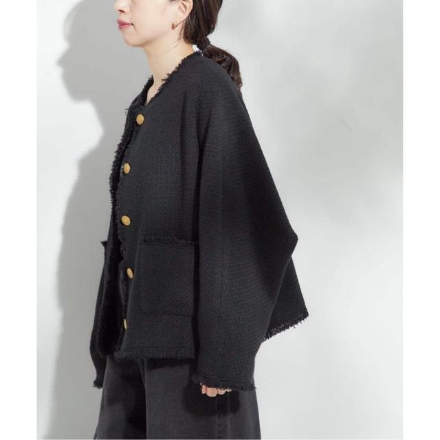 ジャーナルスタンダード レサージュ（journal standard L’essage）/《予約》GIOLICATWEED ドルマンジャケット 2