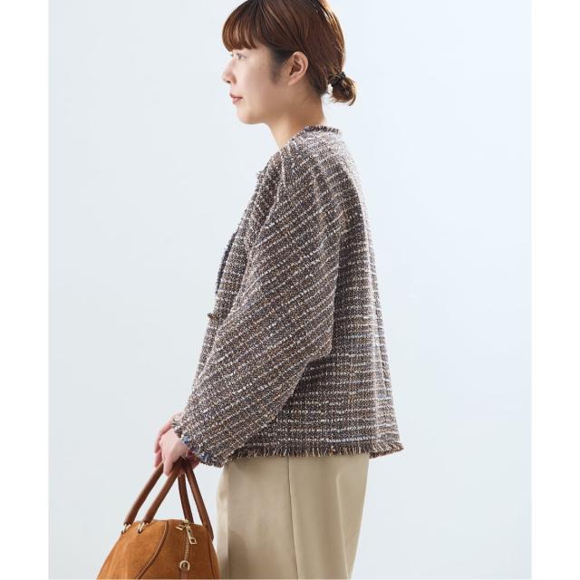ジャーナルスタンダード レサージュ（journal standard L’essage）/《予約》GIOLICATWEED ドルマンジャケット 2