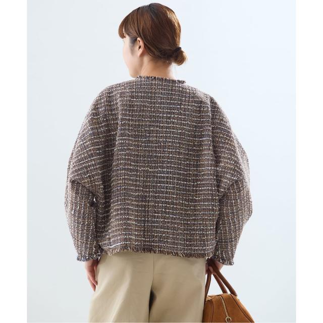 ジャーナルスタンダード レサージュ（journal standard L’essage）/《予約》GIOLICATWEED ドルマンジャケット 2