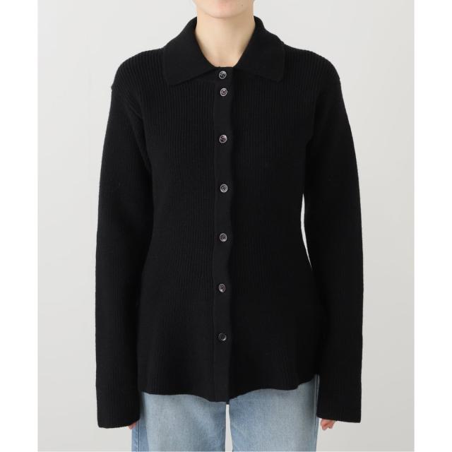 【NEW】ジャーナルスタンダード レサージュ（journal standard L’essage）/【ROHE/ロヘ】 Waisted rib cardigan：ニット