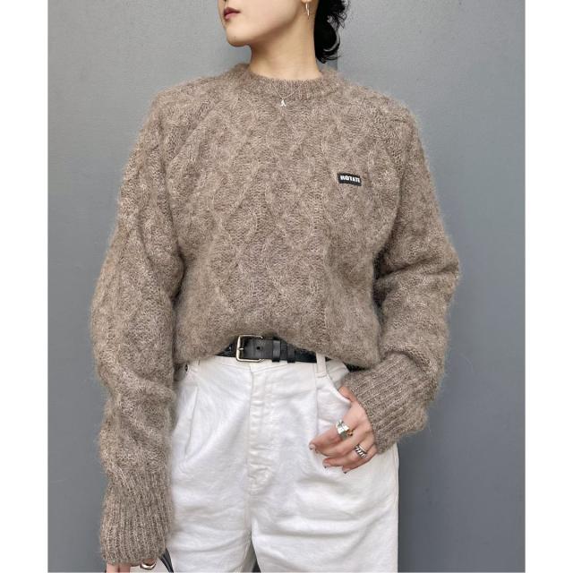 【NEW】ジャーナルスタンダード レサージュ（journal standard L’essage）/【ROTATE ローテート】Fluffy Knit Jumper:ニット