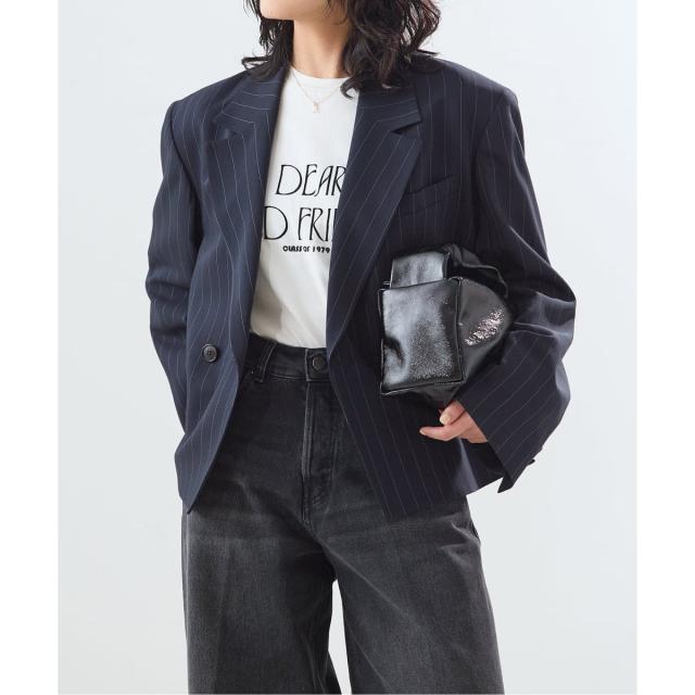 ジャーナルスタンダード レサージュ（journal standard L’essage）/《予約》NALYAストライプ/Doeskinジャケット