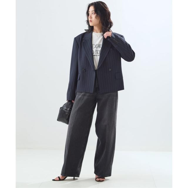 ジャーナルスタンダード レサージュ（journal standard L’essage）/《予約》NALYAストライプ/Doeskinジャケット