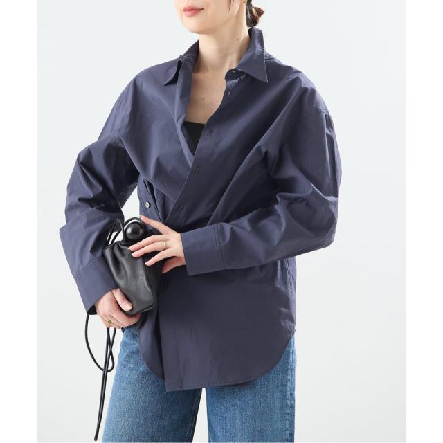 ジャーナルスタンダード レサージュ（journal standard L’essage）/《予約》ダブルフロントカシュクールシャツ