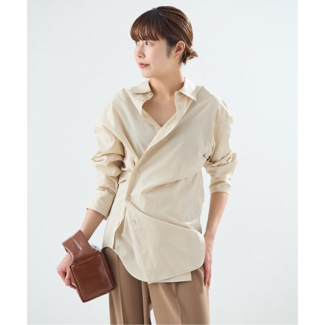 ジャーナルスタンダード レサージュ（journal standard L’essage）/《予約》ダブルフロントカシュクールシャツ