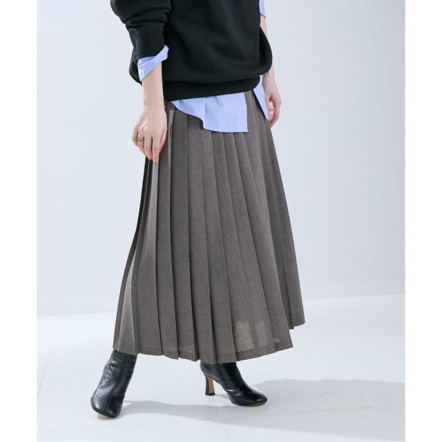 ジャーナルスタンダード レサージュ（journal standard L’essage）/《予約》TWトロ/ストライプ プリーツスカート