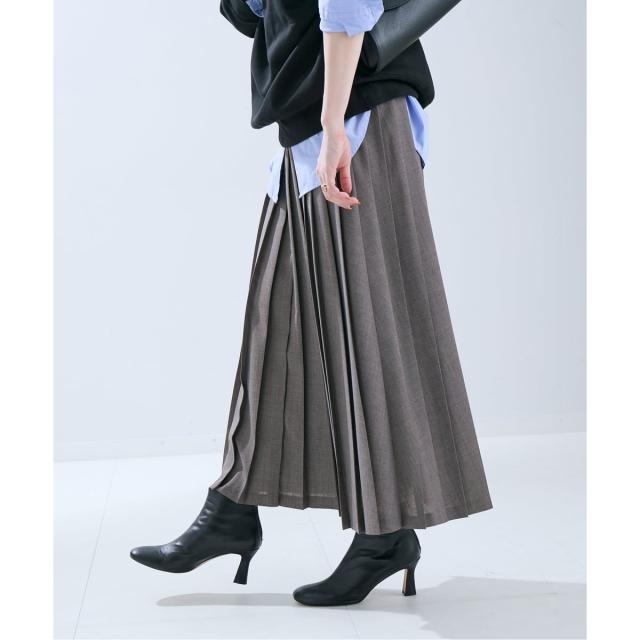 ジャーナルスタンダード レサージュ（journal standard L’essage）/《予約》TWトロ/ストライプ プリーツスカート