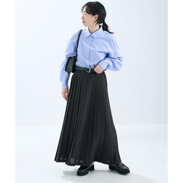 ジャーナルスタンダード レサージュ（journal standard L’essage）/《予約》TWトロ/ストライプ プリーツスカート