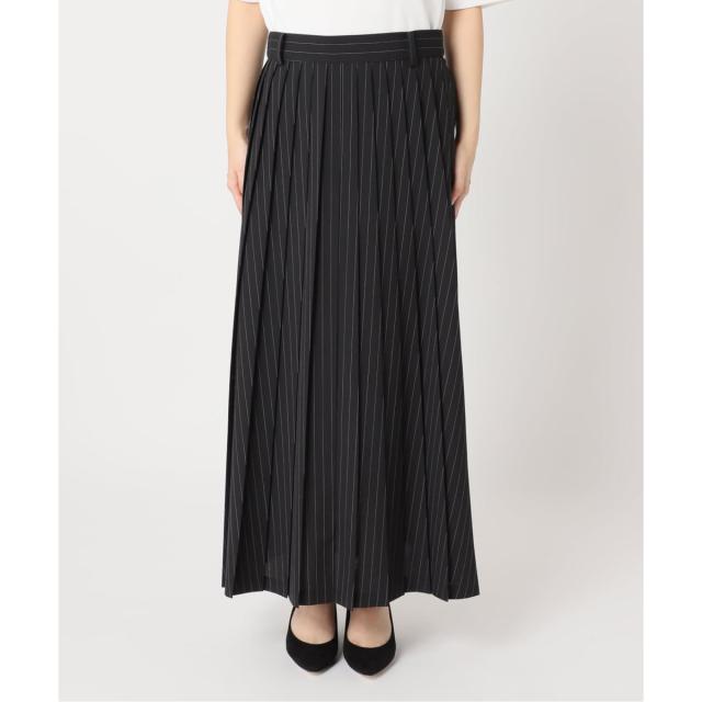 ジャーナルスタンダード レサージュ（journal standard L’essage）/《予約》TWトロ/ストライプ プリーツスカート