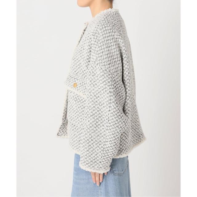 ジャーナルスタンダード レサージュ（journal standard L’essage）/《予約》GIOLICATWEED ドルマンジャケット