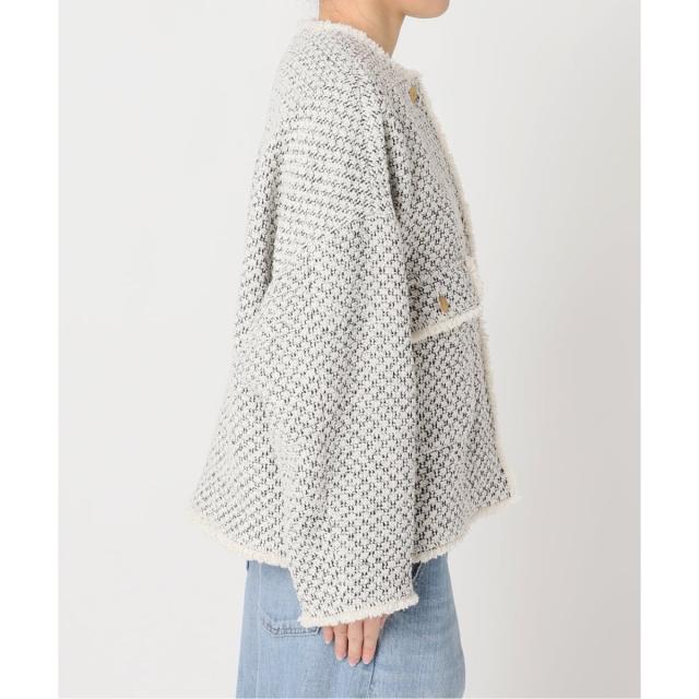 ジャーナルスタンダード レサージュ（journal standard L’essage）/《予約》GIOLICATWEED ドルマンジャケット