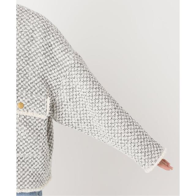 ジャーナルスタンダード レサージュ（journal standard L’essage）/《予約》GIOLICATWEED ドルマンジャケット