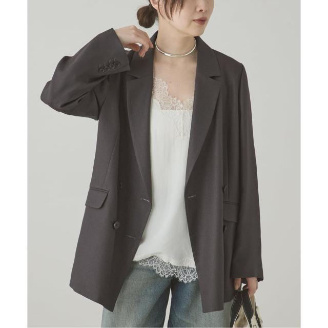 ジャーナルスタンダード レサージュ（journal standard L’essage）/《セットアップ可》アイアスダブルブレステッドジャケット