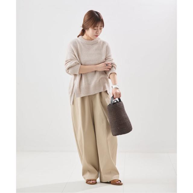 ジャーナルスタンダード レサージュ（journal standard L’essage）/【金子綾さん着用】コットンTAPEワイドプルオーバー_3