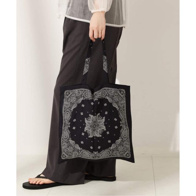 ジャーナルスタンダード レサージュ（journal standard L’essage）/《追加》【AENEIS/エネス】Minimal Bandana Silk Totebag：トート…