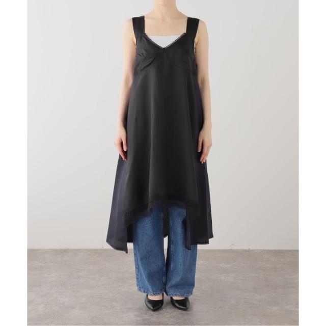 ジャーナルスタンダード レサージュ（journal standard L’essage）/【JANE SMITH/ジェーンスミス】 WASHED CUPRO LACE TRIMMED MIN