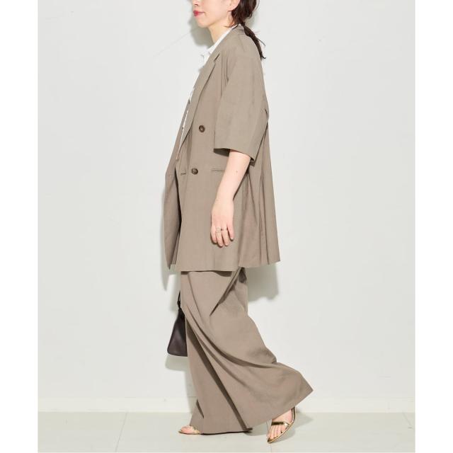 ジャーナルスタンダード レサージュ（journal standard L’essage）/バイオリネン ワイドタックパンツ_11