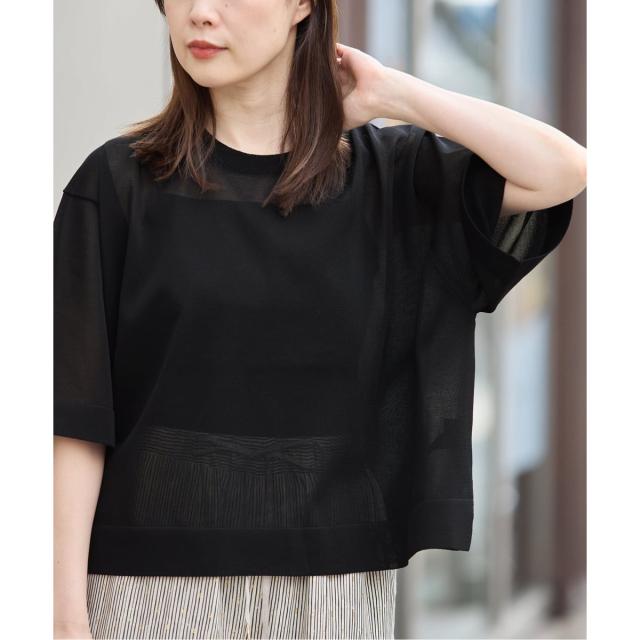 ジャーナルスタンダード レサージュ（journal standard L’essage）/フォルムニットTシャツ_1