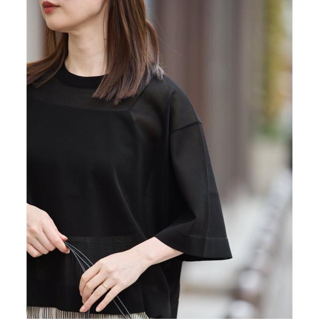 ジャーナルスタンダード レサージュ（journal standard L’essage）/フォルムニットTシャツ_5