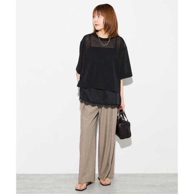 ジャーナルスタンダード レサージュ（journal standard L’essage）/フォルムニットTシャツ_7