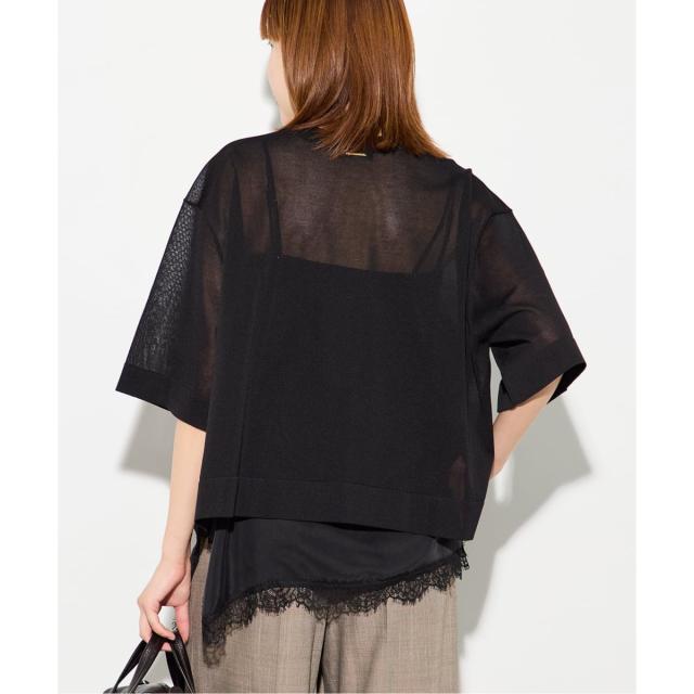ジャーナルスタンダード レサージュ（journal standard L’essage）/フォルムニットTシャツ_11