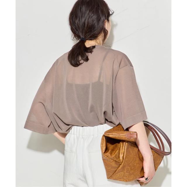 ジャーナルスタンダード レサージュ（journal standard L’essage）/フォルムニットTシャツ_18