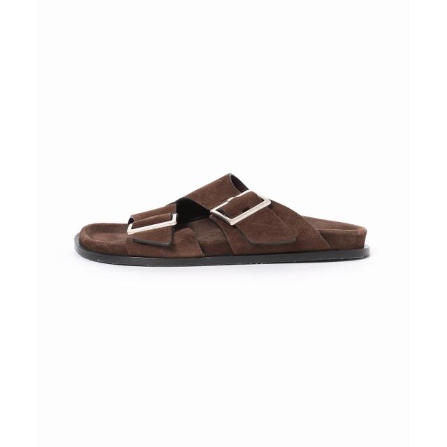 ジャーナルスタンダード レサージュ（journal standard L’essage）/【ALOHAS/アロハス】 Alba Suede Brown Leather Sandals：サンダ_2