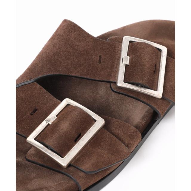 ジャーナルスタンダード レサージュ（journal standard L’essage）/【ALOHAS/アロハス】 Alba Suede Brown Leather Sandals：サンダ_8