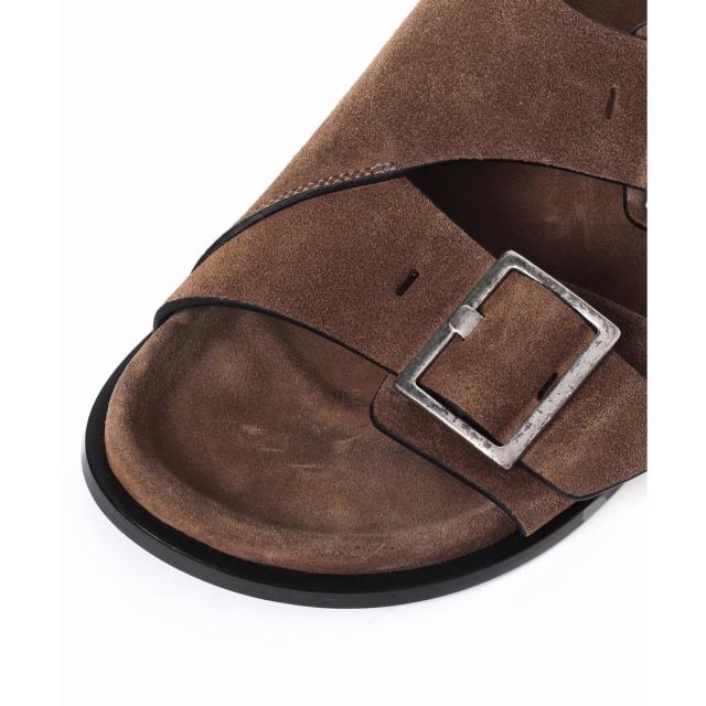 ジャーナルスタンダード レサージュ（journal standard L’essage）/【ALOHAS/アロハス】 Alba Suede Brown Leather Sandals：サンダ_10