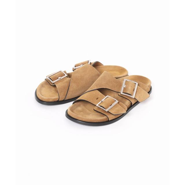 ジャーナルスタンダード レサージュ（journal standard L’essage）/【ALOHAS/アロハス】Alba Suede Tan Leather Sandals：サンダル_1