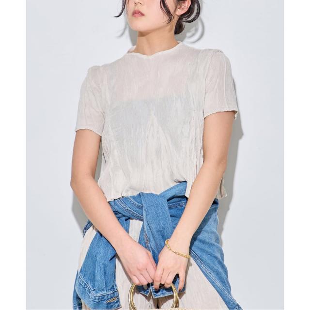 ジャーナルスタンダード レサージュ（journal standard L’essage）/【Gongdid Design】 Carry Over_Wavy_Crop Top：トップス