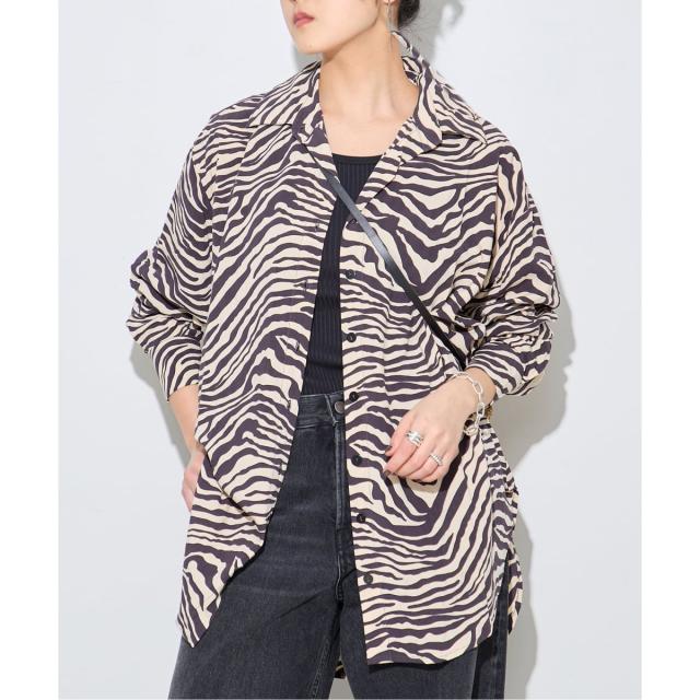 ジャーナルスタンダード レサージュ（journal standard L’essage）/別注【LUSANA / ルサーナ】SUN SHIRTS ZEBRA：シャツ