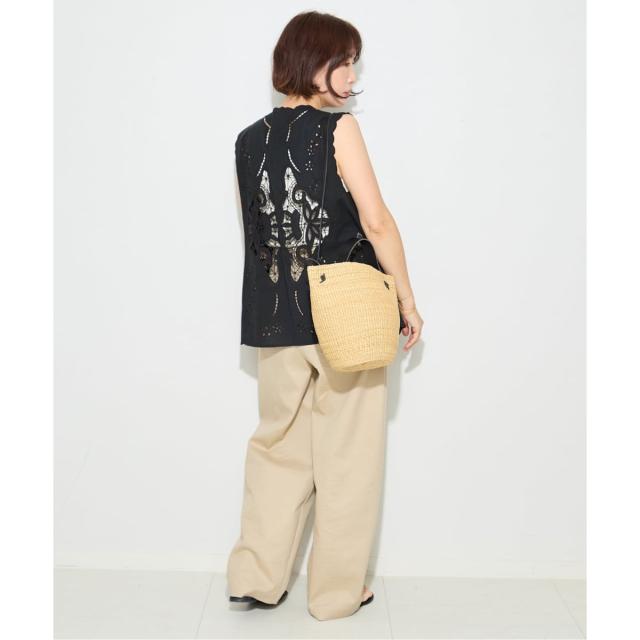 ジャーナルスタンダード レサージュ（journal standard L’essage）/《予約》刺しゅうレースベスト_3