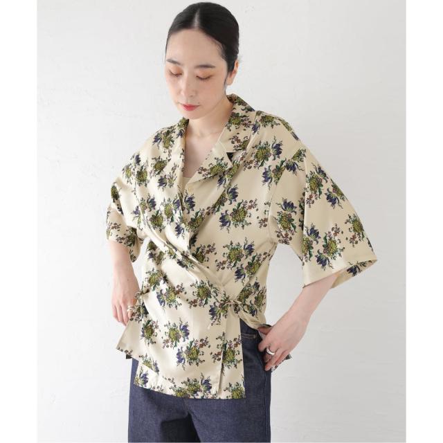 ジャーナルスタンダード レサージュ（journal standard L’essage）/【FUMIE TANAKA/フミエタナカ】flower satin SH シャツ