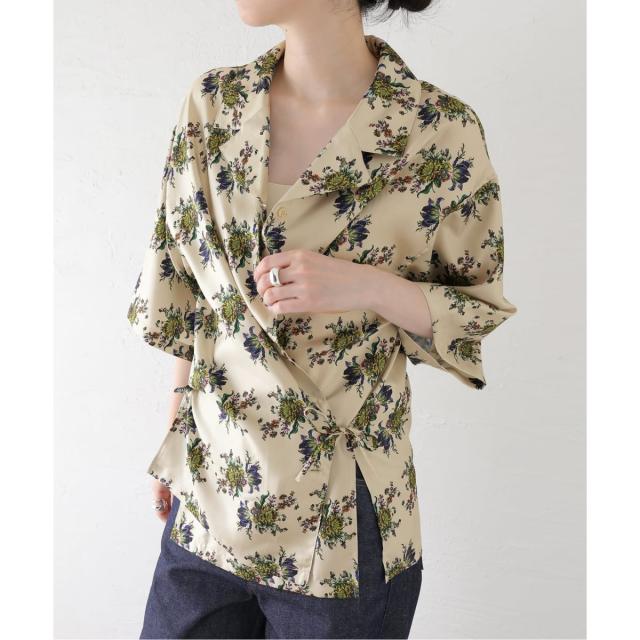 ジャーナルスタンダード レサージュ（journal standard L’essage）/【FUMIE TANAKA/フミエタナカ】flower satin SH シャツ_1
