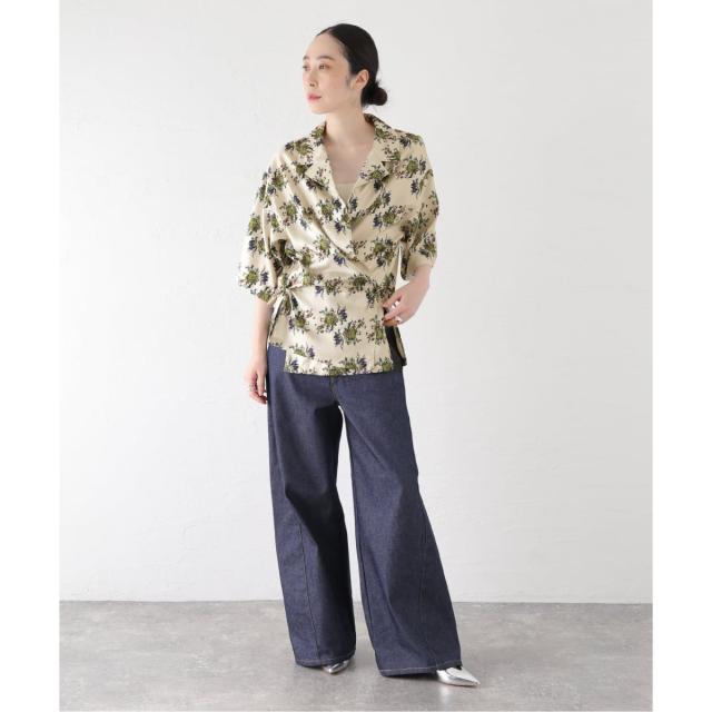 ジャーナルスタンダード レサージュ（journal standard L’essage）/【FUMIE TANAKA/フミエタナカ】flower satin SH シャツ_2