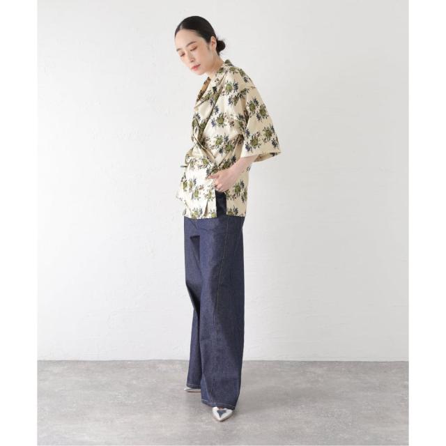 ジャーナルスタンダード レサージュ（journal standard L’essage）/【FUMIE TANAKA/フミエタナカ】flower satin SH シャツ_3