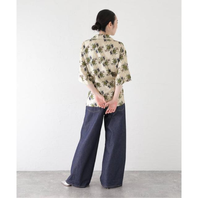 ジャーナルスタンダード レサージュ（journal standard L’essage）/【FUMIE TANAKA/フミエタナカ】flower satin SH シャツ_4