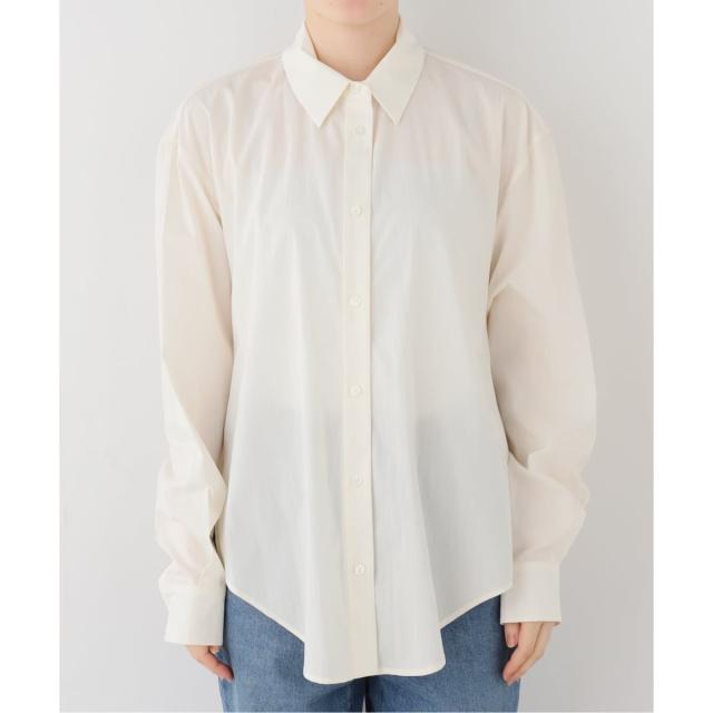 ジャーナルスタンダード レサージュ（journal standard L’essage）/RECTO/レクト OPEN BACK DRAPED SHIRT (BEAN IVORY) シャツ