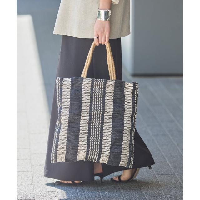 逐次刊行物標準尺度 レサージュ（journal standard L’essage）/《加えること取って置く》MAISON BENGAL/住み家 ベンガル JUTE PORESH BAG トゥー…