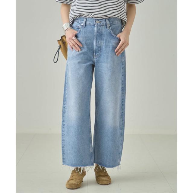 【NEW】ジャーナルスタンダード レサージュ（journal standard L’essage）/CITIZENS OF HUMANITY AYLA RAW HEM CROP デニムパンツ 2117